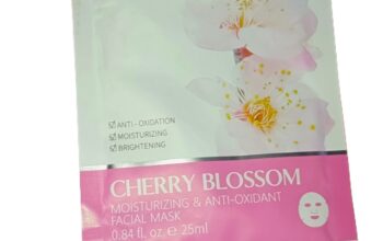 Mascarilla facial Kormesic de flor de cerezo