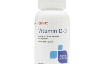 vitamina D-3 GNC.