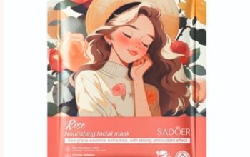 Mascarilla facial nutritiva de rosa de SADOER