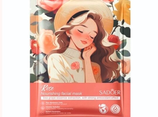 Mascarilla facial nutritiva de rosa de SADOER