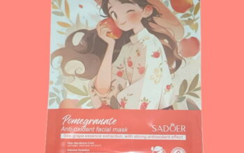 Mascarilla facial antioxidante de granada